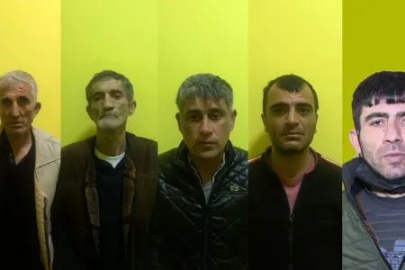 Binədə silahlı narkotacirlər saxlanıldı - Video
