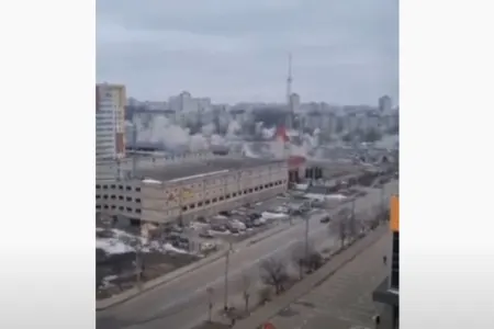 Rusiya Xarkovu “Qrad”dan atəşə tutub: Onlarla ölən var – - VİDEO
