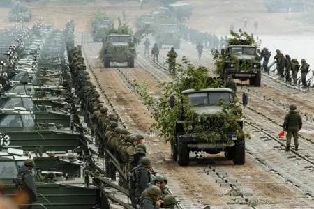 Belarus qoşunları Rusiyaya kömək üçün Ukraynaya girdi
