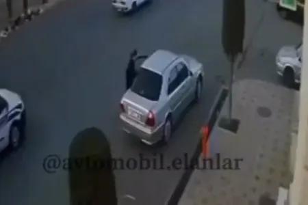 Azərbaycanda yüksək sürətlə qəza törədən AVTOMOBIL AŞDI – - ANBAAN VİDEO