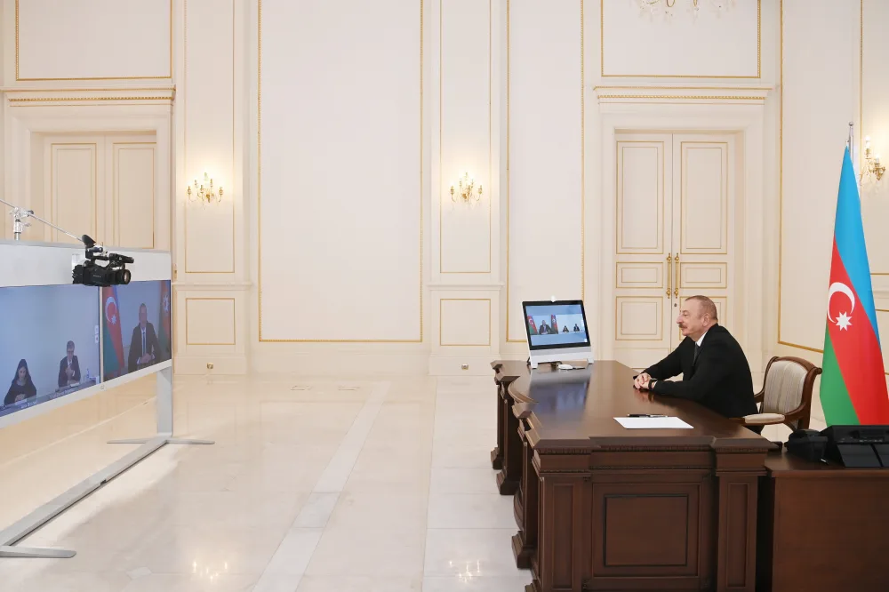 Prezident İlham Əliyev Rumıniyanın energetika nazirini videoformatda qəbul etdi - YENİLƏNDİ