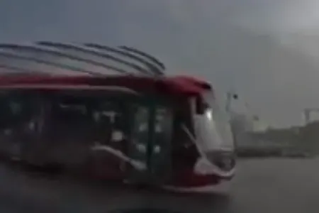 Ölüm saçan Bakubus avtobusu – - VİDEO