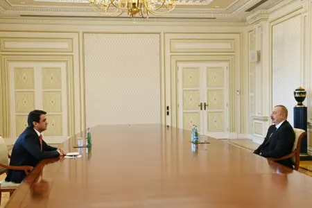 İlham Əliyev Tacikistan Ali Məclisi Milli Məclisinin sədrini qəbul etdi - Yeniləndi