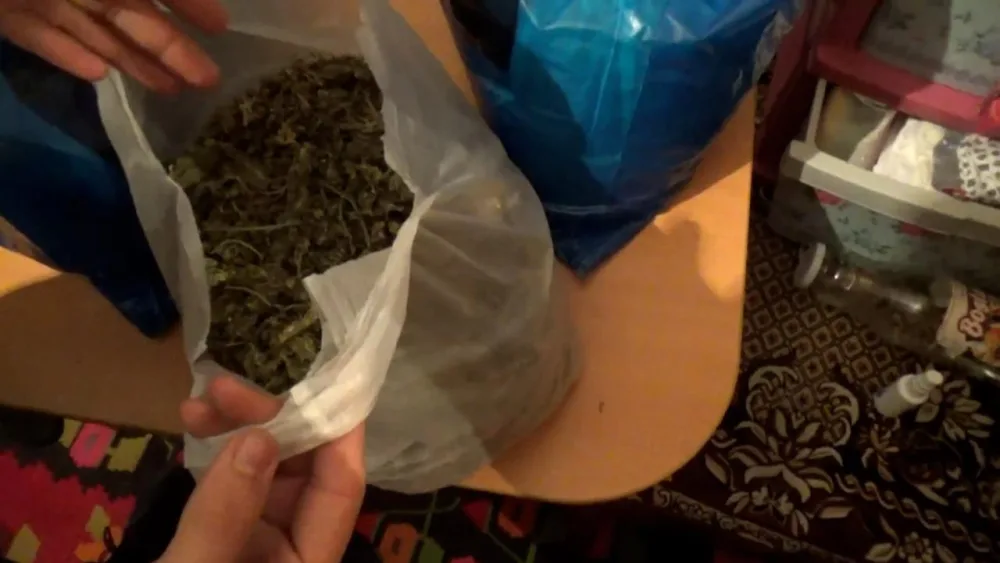 Masazırda yaşadığı evdə tiryəkxana təşkil edən qadın narkotacir saxlanıldı