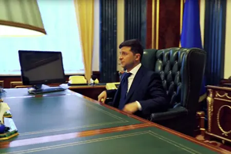 Zelenski qaçması iddialarına Kiyevdəki ofisindən cavab verdi - VİDEO