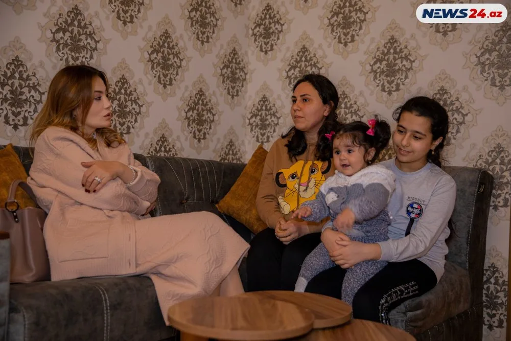 Ruhi Əliyeva: “İçindən şəhid baxışları boylanan balaları ziyarət etmək borcumuzdur” - FOTO/VİDEO