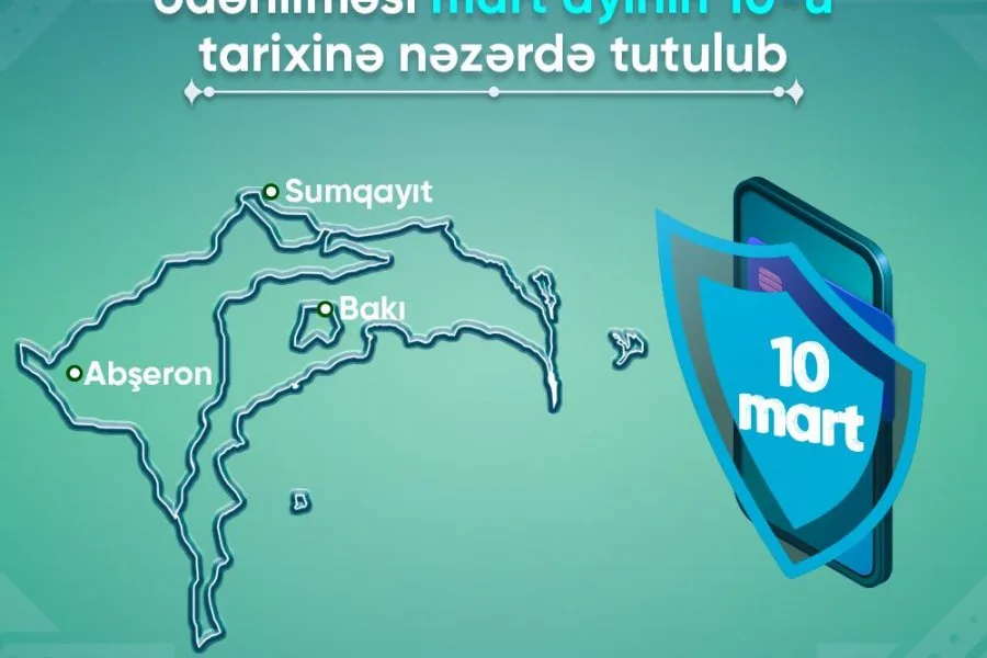 Pensiyalar bu tarixdə ödəniləcək