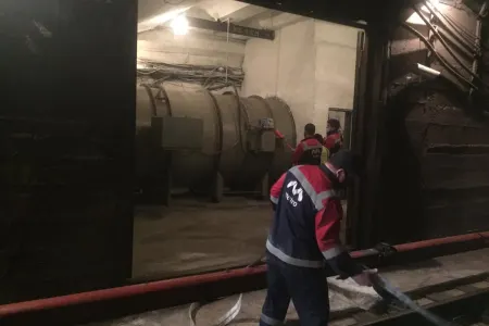 FHN Bakı metrosunda növbəti dəfə təlim keçirdi - Video