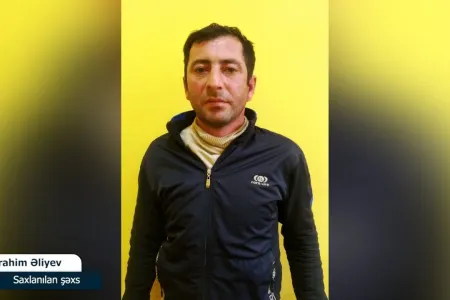 220 metr telefon-rabitə xəttini kəsərək oğurladı - Foto-Video