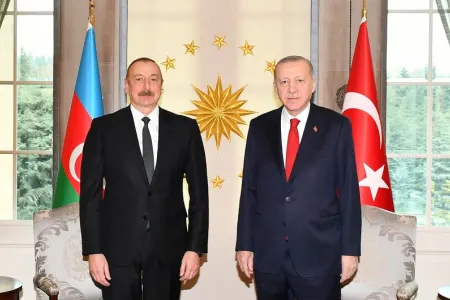 Ankarada Azərbaycan və Türkiyə prezidentləri arasında görüş başladı - YENİLƏNİB