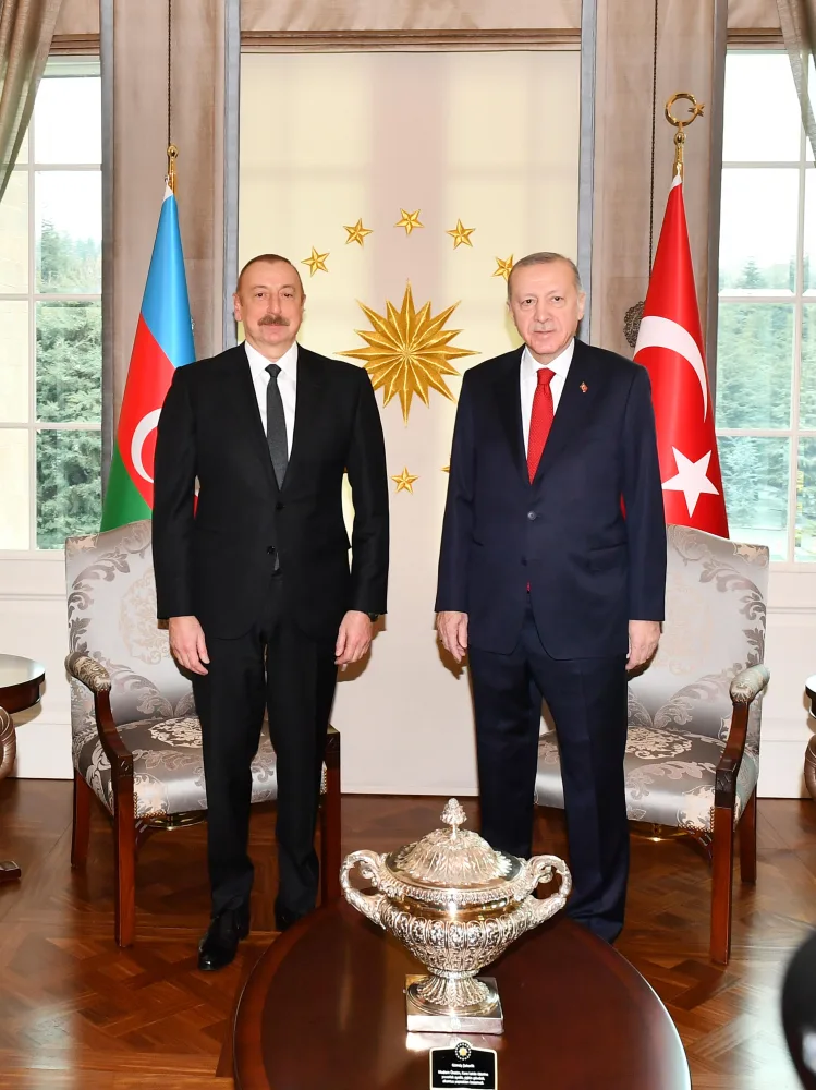 Ankarada Azərbaycan və Türkiyə prezidentləri arasında görüş başladı - YENİLƏNİB