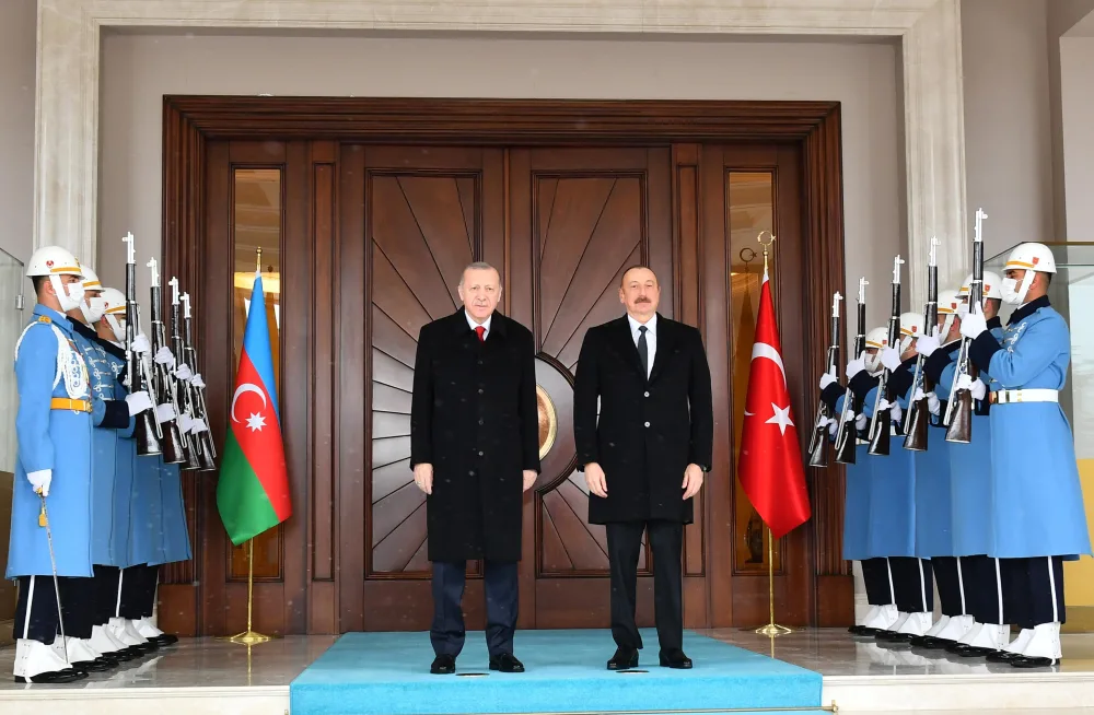 Ankarada Azərbaycan və Türkiyə prezidentləri arasında görüş başladı - YENİLƏNİB