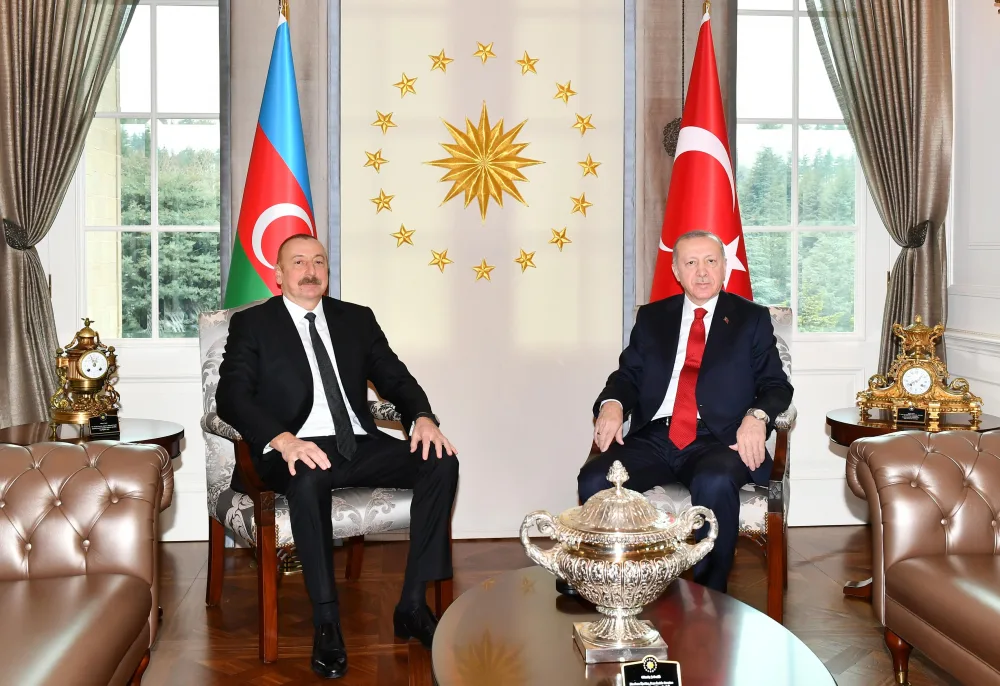 Ankarada Azərbaycan və Türkiyə prezidentləri arasında görüş başladı - YENİLƏNİB