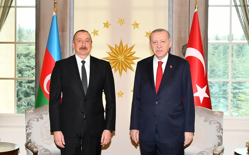 Ankarada Azərbaycan və Türkiyə prezidentləri arasında görüş başladı - YENİLƏNİB