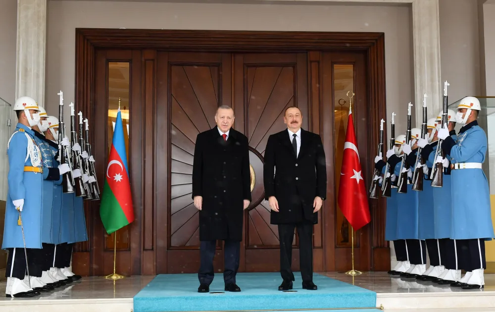 Ankarada Azərbaycan və Türkiyə prezidentləri arasında görüş başladı - YENİLƏNİB