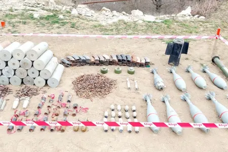 Azad olunan ərazilərdə aşkarlanan minaların sayı açıqlandı