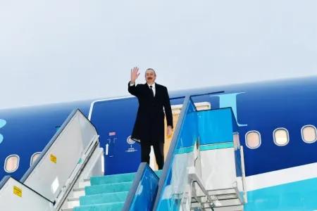 İlham Əliyevin Türkiyəyə işgüzar səfəri başa çatdı - FOTO