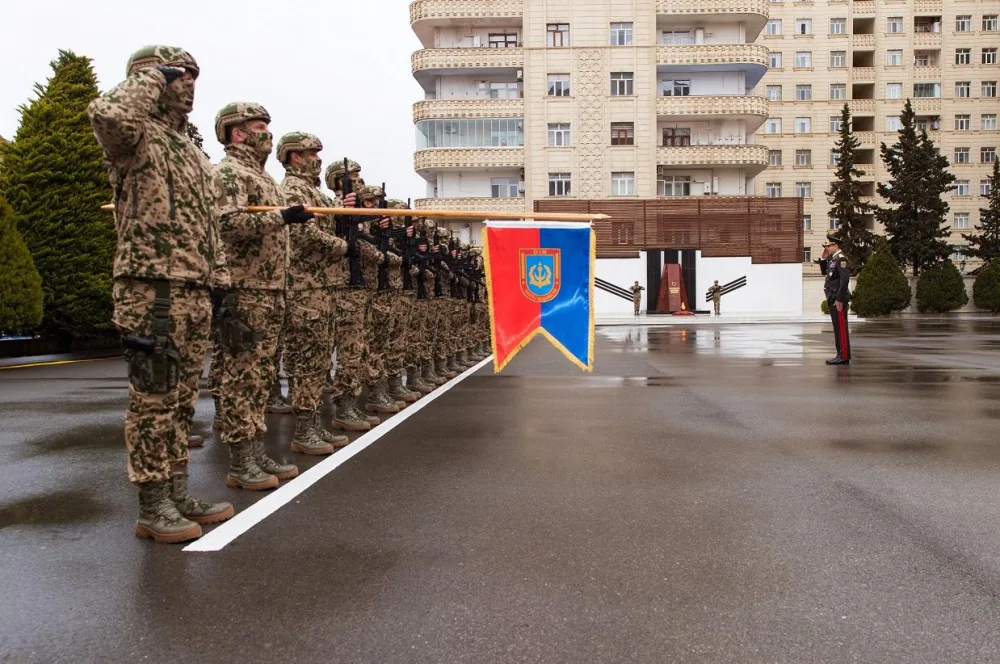 Daxili Qoşunların yaranma ildönümü qeyd olundu