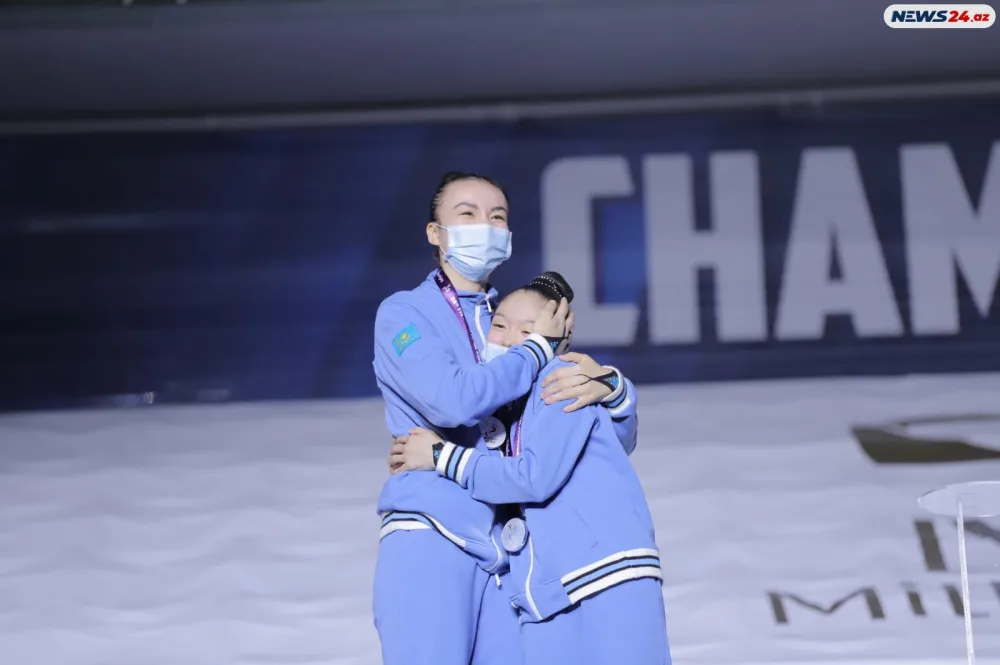 Bakıda akrobatika gimnastikası üzrə 28-ci dünya çempionatının final günü oldu - FOTOLAR