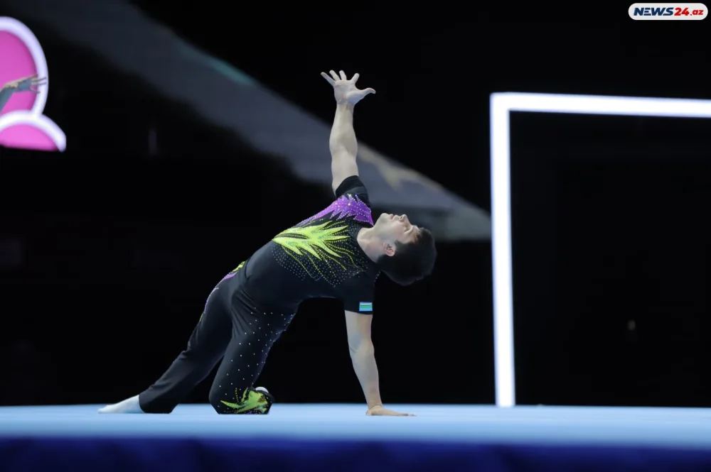 Bakıda akrobatika gimnastikası üzrə 28-ci dünya çempionatının final günü oldu - FOTOLAR