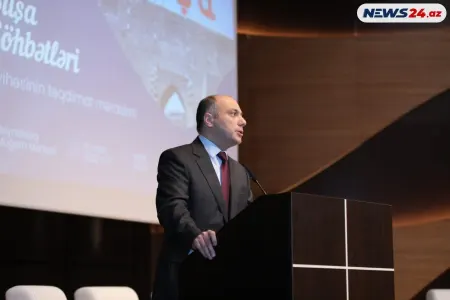 Mədəniyyət naziri Şuşadan danışdı - FOTO