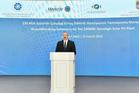 İlham Əliyev təməlqoyma mərasimində iştirak etdi - -FOTOLAR