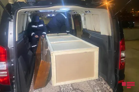 Rüstəm İbrahimbəyovun cənazəsi Bakıya gətirildi - Fotolar