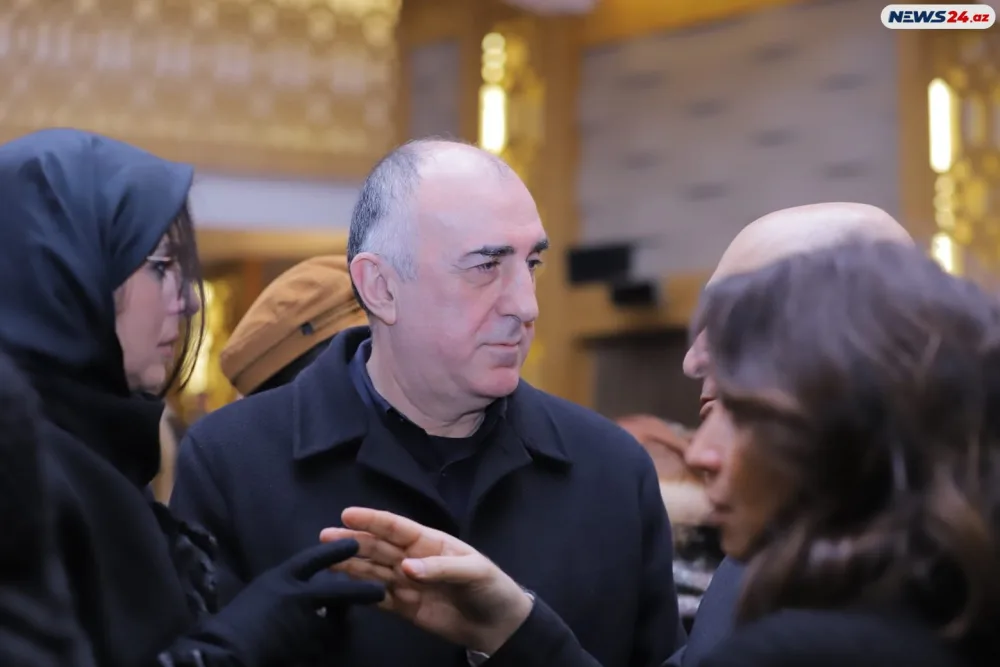 Xalq yazıçısı Rüstəm İbrahimbəyovla vida mərasimi başa çatdı- - FOTO -YENİLƏNDİ-6- VİDEO