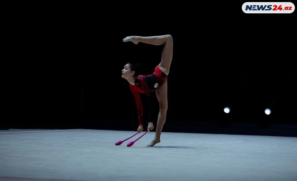 Bədii gimnastika üzrə 27-ci Azərbaycan çempionatı başa çatdı - FOTOLAR