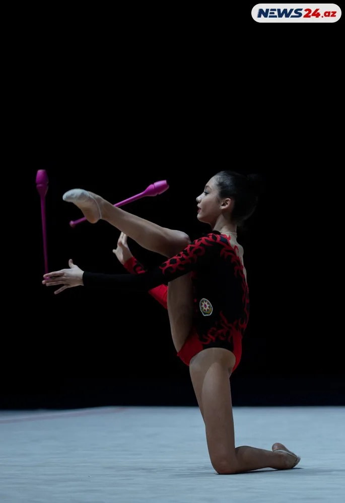 Bədii gimnastika üzrə 27-ci Azərbaycan çempionatı başa çatdı - FOTOLAR