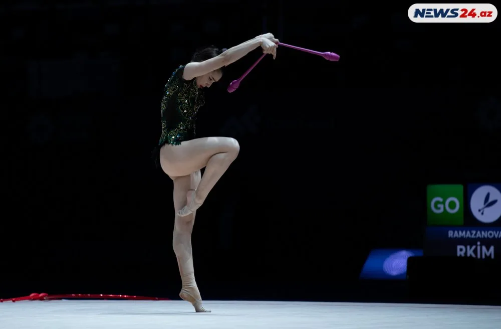 Bədii gimnastika üzrə 27-ci Azərbaycan çempionatı başa çatdı - FOTOLAR
