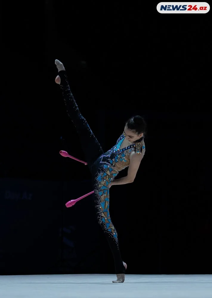Bədii gimnastika üzrə 27-ci Azərbaycan çempionatı başa çatdı - FOTOLAR