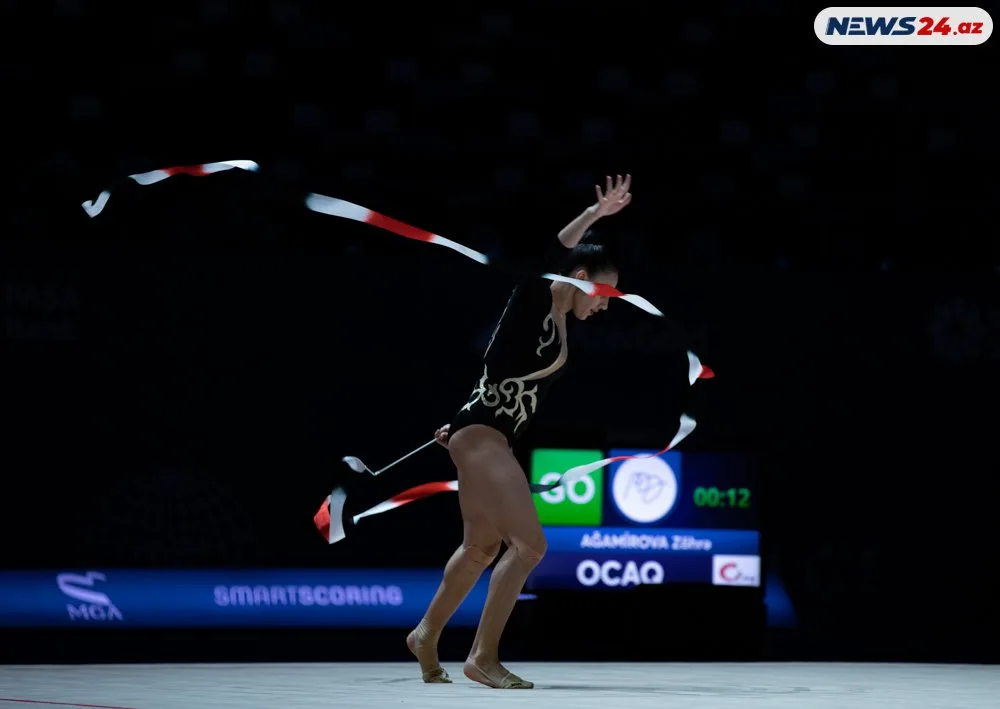 Bədii gimnastika üzrə 27-ci Azərbaycan çempionatı başa çatdı - FOTOLAR