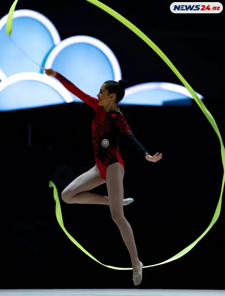 Bədii gimnastika üzrə 27-ci Azərbaycan çempionatı başa çatdı - FOTOLAR