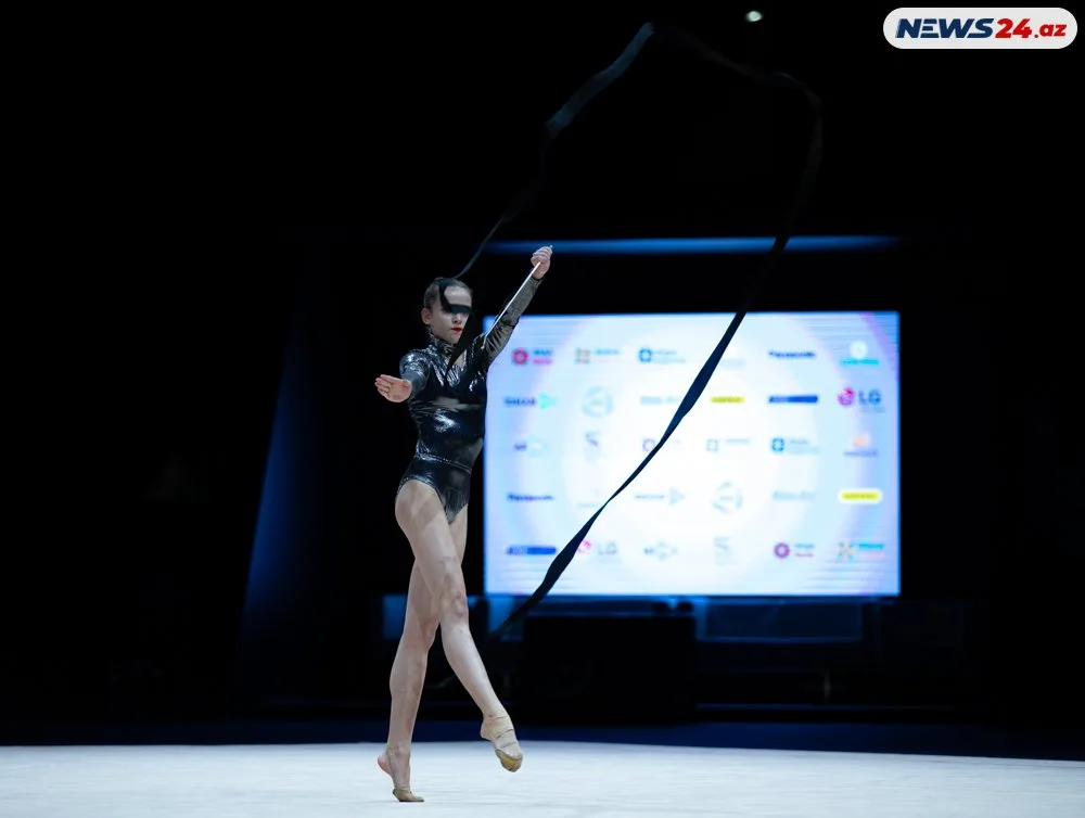 Bədii gimnastika üzrə 27-ci Azərbaycan çempionatı başa çatdı - FOTOLAR