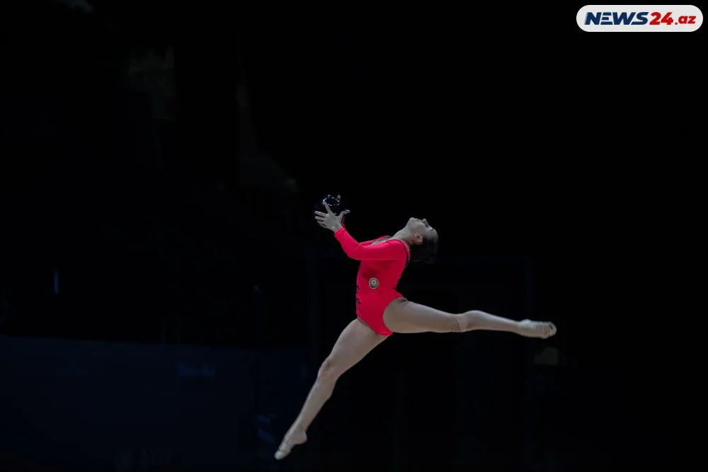 Bədii gimnastika üzrə 27-ci Azərbaycan çempionatı başa çatdı - FOTOLAR