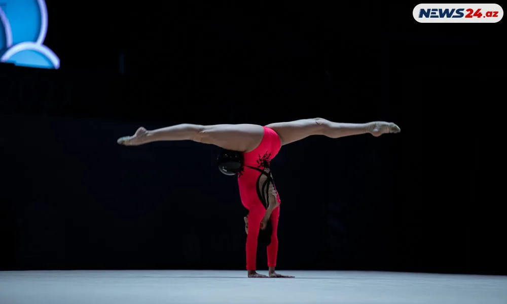Bədii gimnastika üzrə 27-ci Azərbaycan çempionatı başa çatdı - FOTOLAR