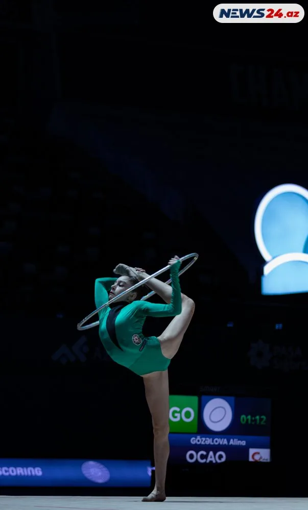 Bədii gimnastika üzrə 27-ci Azərbaycan çempionatı başa çatdı - FOTOLAR