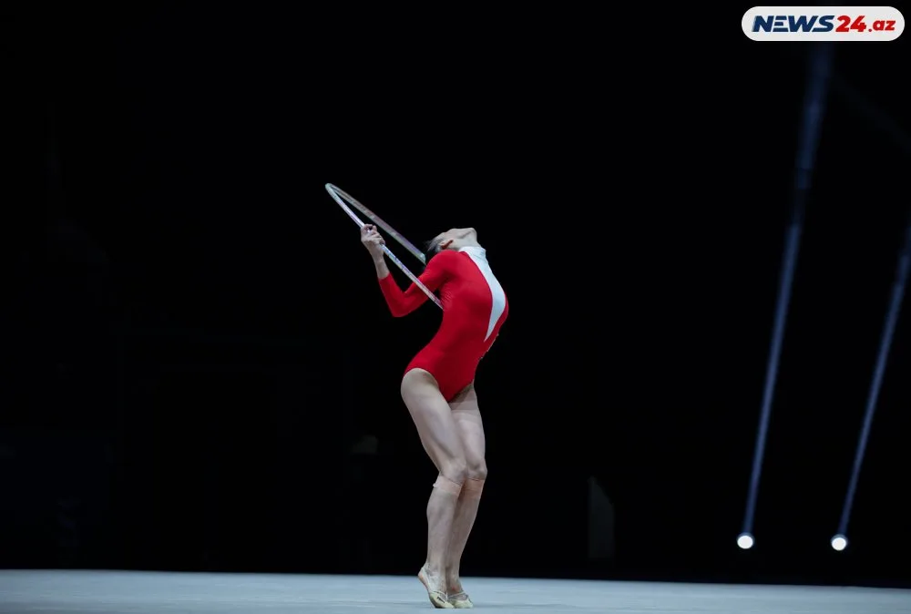 Bədii gimnastika üzrə 27-ci Azərbaycan çempionatı başa çatdı - FOTOLAR