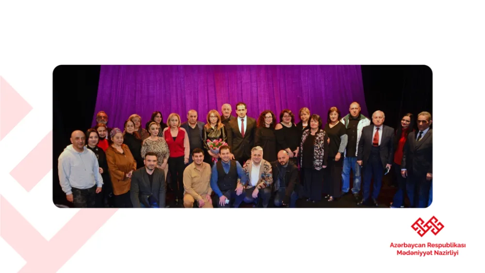 Mehriban Ələkbərzadə Gənc Tamaşaçılar Teatrının kollektivinə təqdim olundu - FOTO