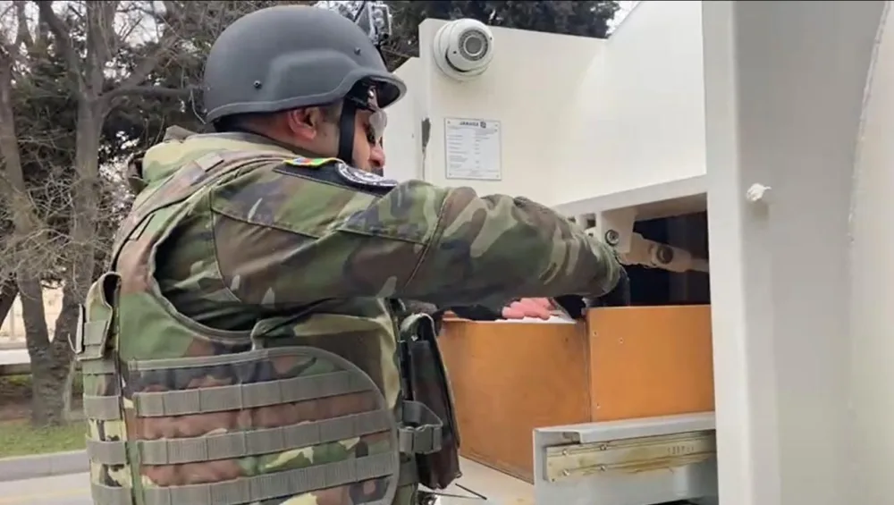 Bakıda hərbi sursat aşkarlandı