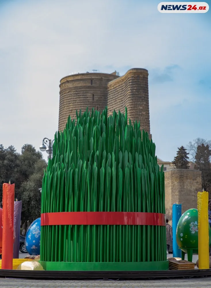 Bakının soyuq baharı - FOTOLAR