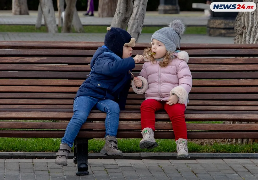 Bakının soyuq baharı - FOTOLAR