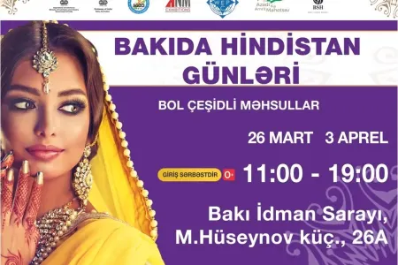 Bakıda Hindistan günləri keçiriləcək