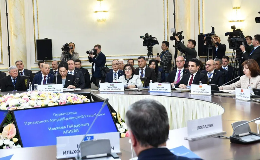 Azərbaycan Prezidenti MDB PA-nın üzvlərinə müraciət etdi