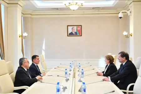 Milli məclisin sədr müavini Bolqarıstan parlamentinin sədr müavini ilə görüşdü