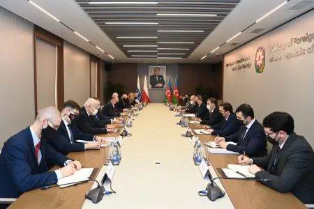 Ceyhun Bayramov ATƏT sədri ilə görüşüb