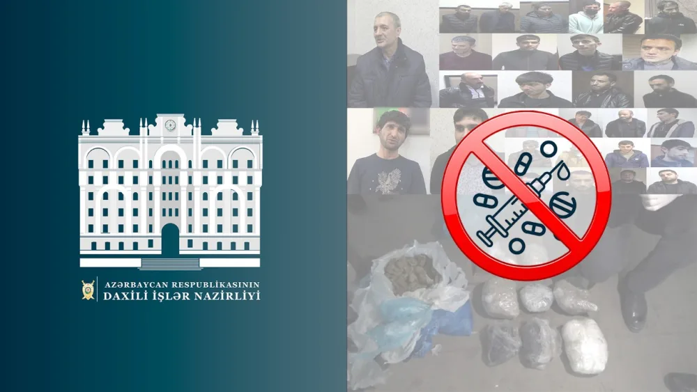Gizli anbarlarda narkotik maddə saxlayan şəxslər tutuldu