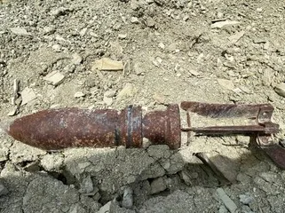 Xızıda yararlı tank mərmisi tapıldı