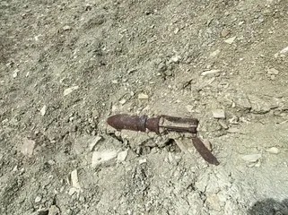 Xızıda yararlı tank mərmisi tapıldı
